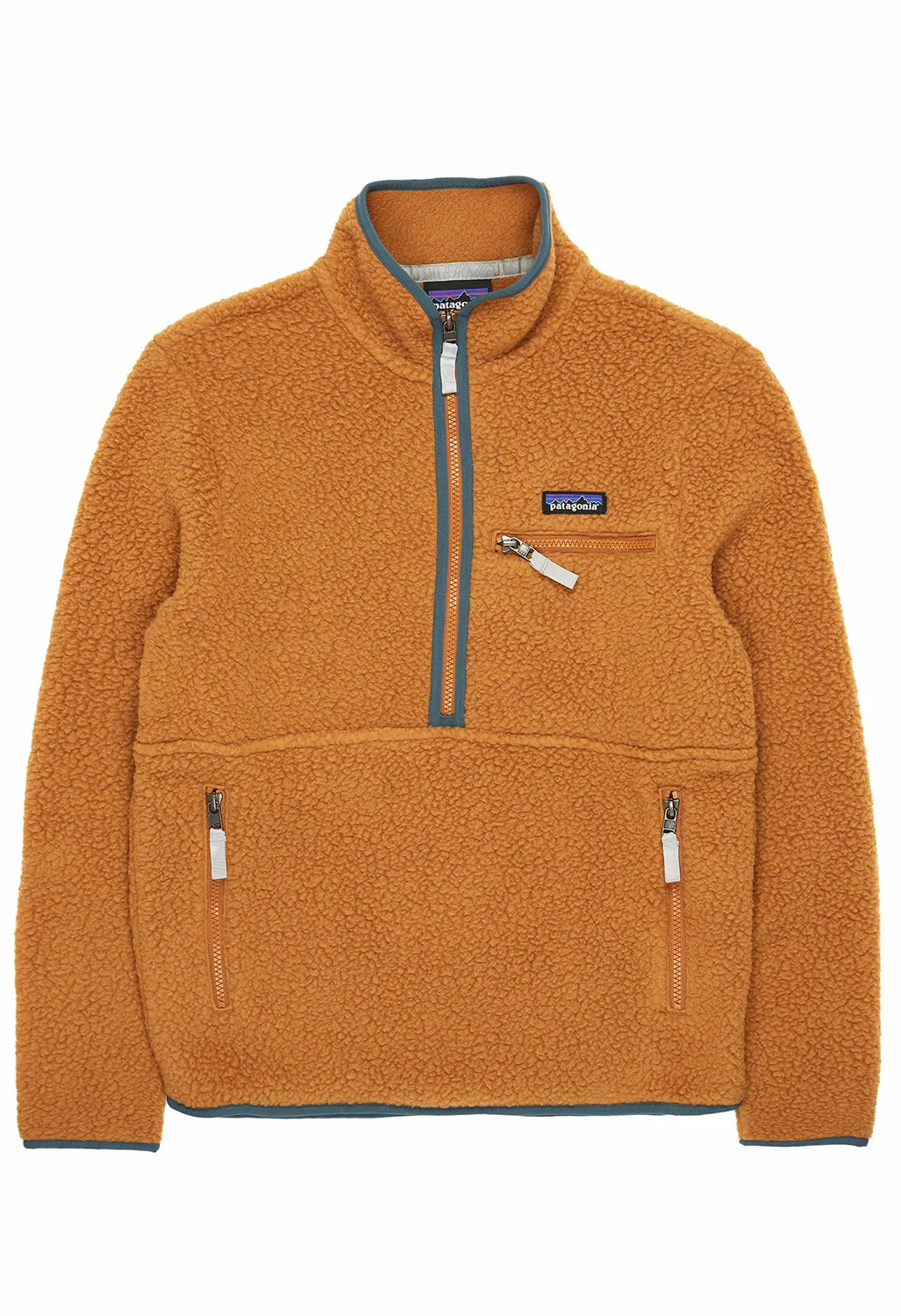 Patagonia Women's Retro Pile Marsupial - Nest Brown w/Nouveau Green