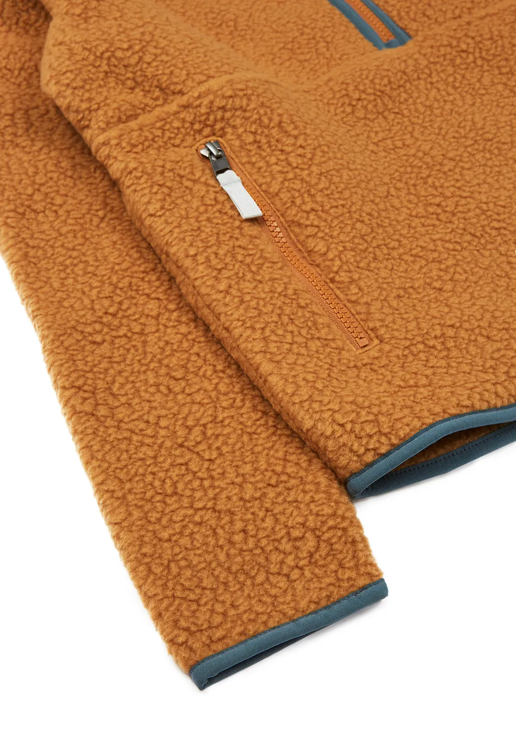 Patagonia Women's Retro Pile Marsupial - Nest Brown w/Nouveau Green
