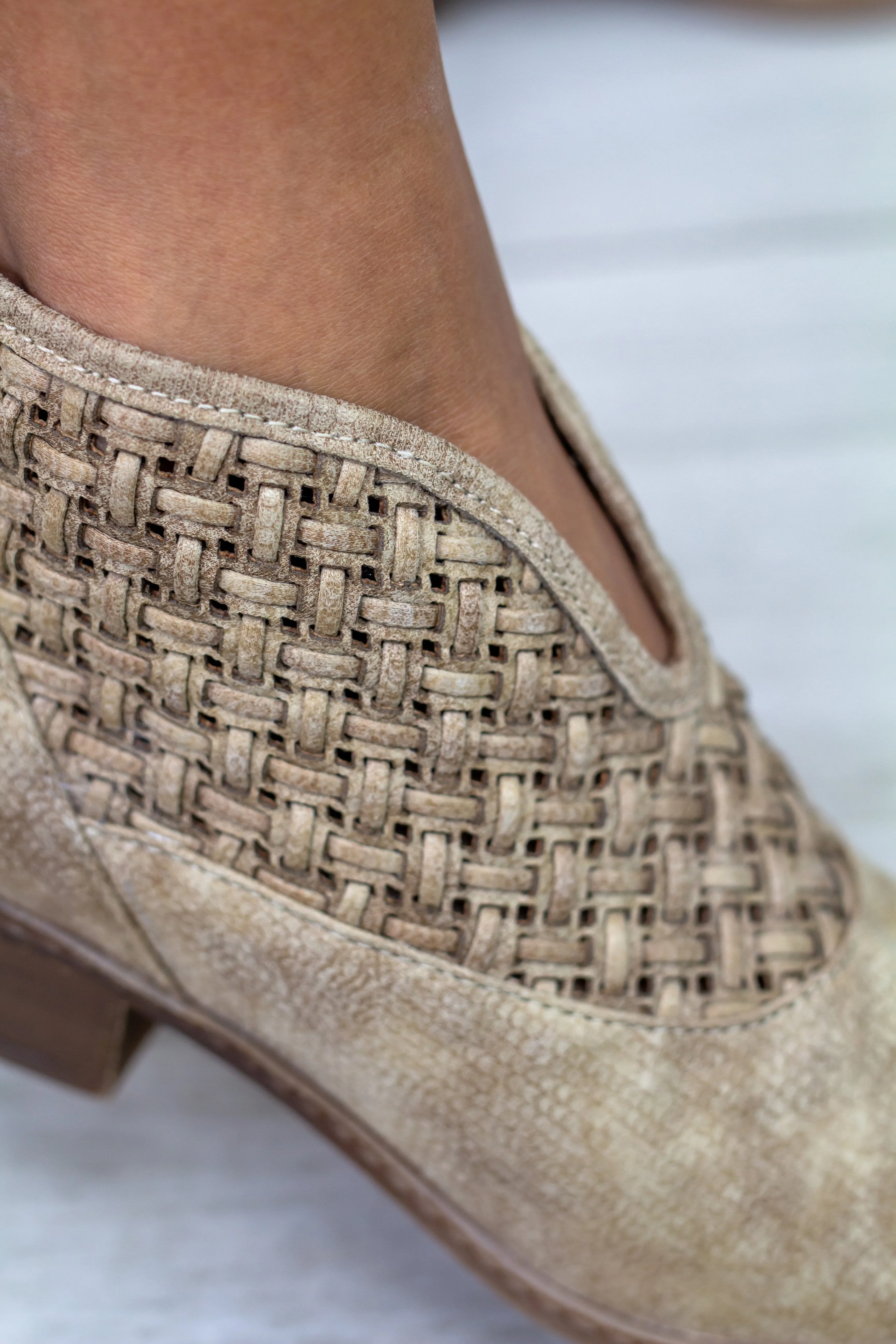 Petra Cream Booties