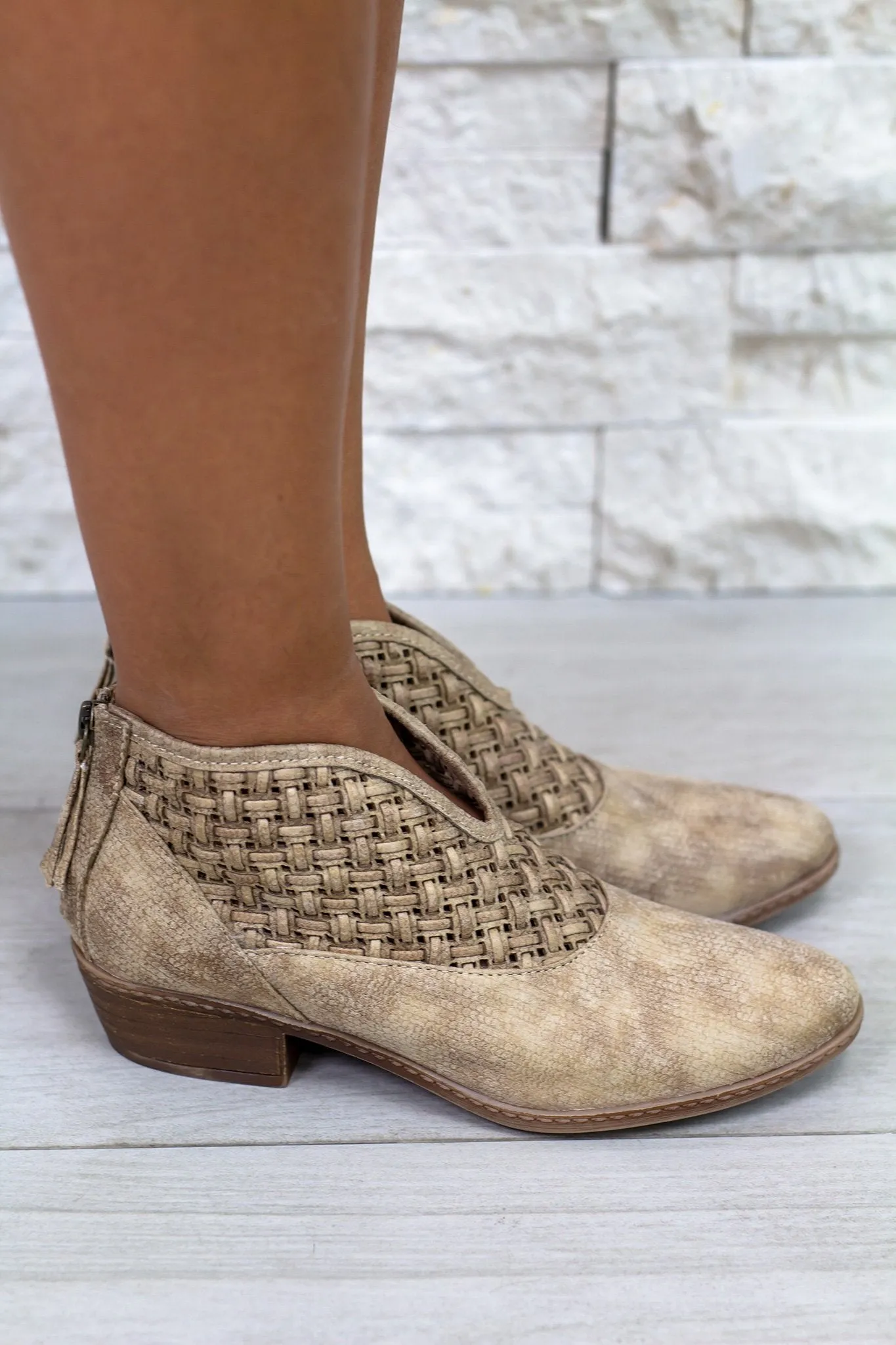 Petra Cream Booties