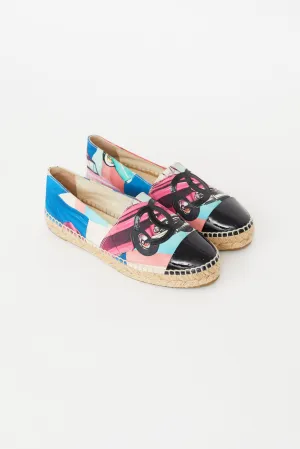 Pink & Multi CC Espadrille