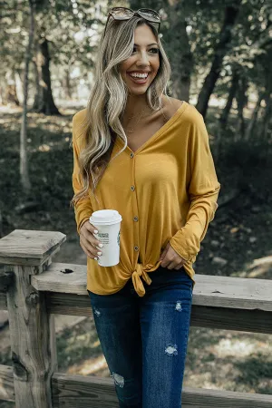 Positively Pretty Shift Top In Honey