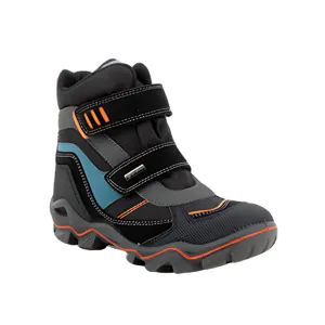 Primigi Boy's (Sizes 36-40) 6894600 Black/Orange/Blue Gore-Tex Boot