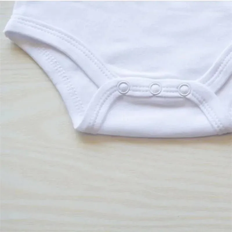 Printable Letters Baby Bodysuit |Cute Short Sleeve Romper for Newborns