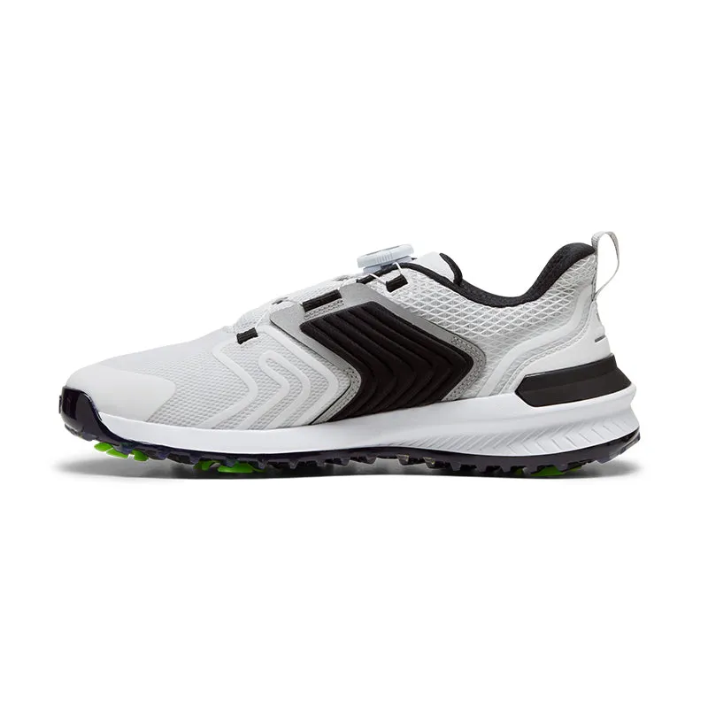 PUMA IGNITE BOA Men's Spiked Shoes (Grey/Black)