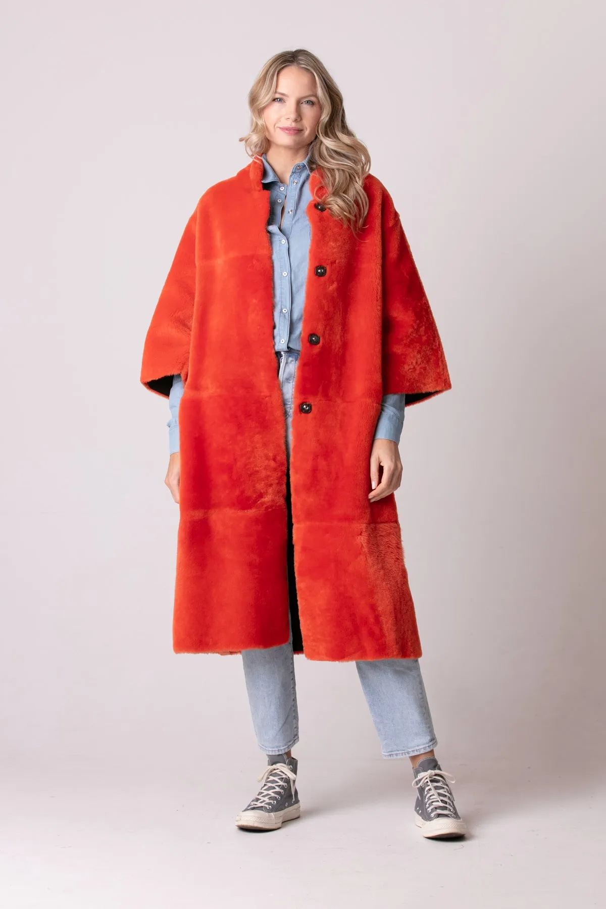 Rachel Shearling Coat