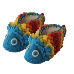 Rainbow Fish Zooties Baby Booties Silk Road Bazaar