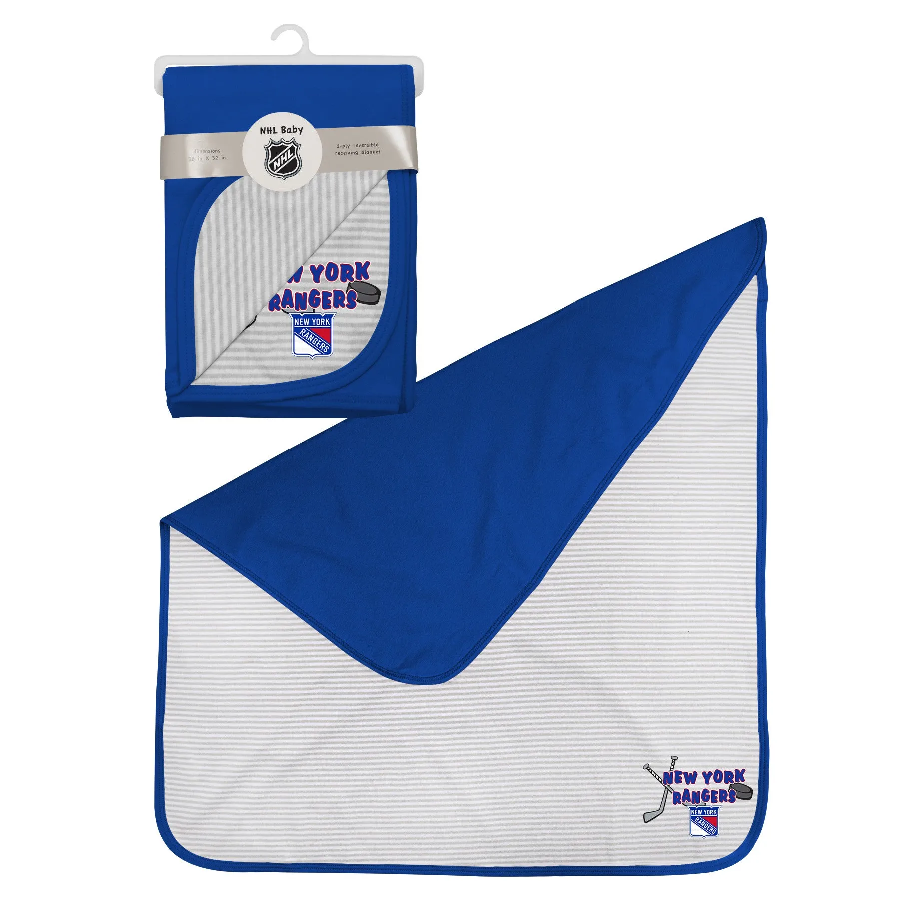 Rangers Newborn Baby Blanket