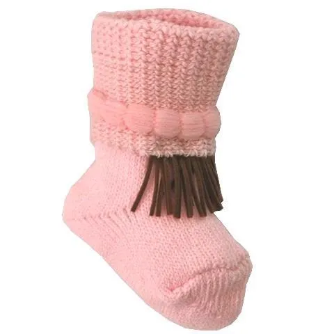 Rodeo Queen Newborn Girl Booties