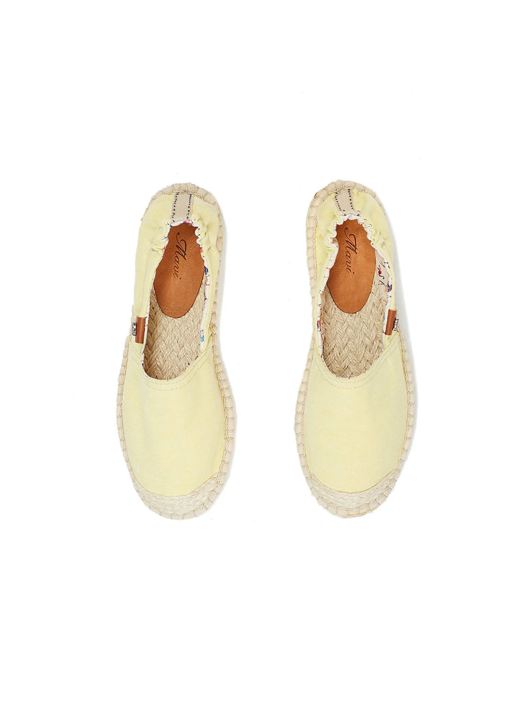 SCHUHE | Espadrilles in Gelb