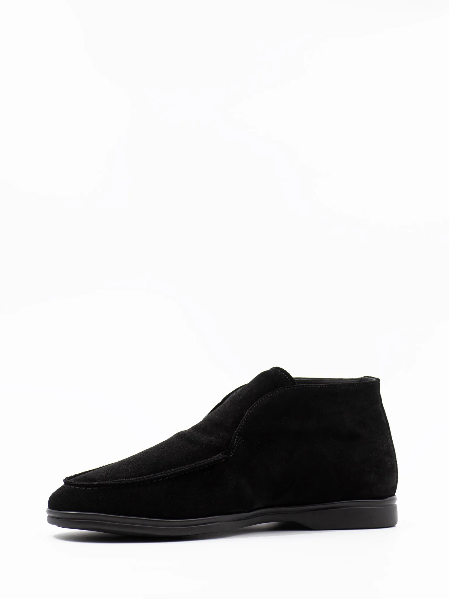 Shearling-lined Como in black