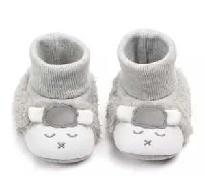 Sheep Baby Booties