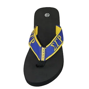 Sigma Gamma Rho Sorority Ladies Thong-Style Flip Flop Sandals (8)