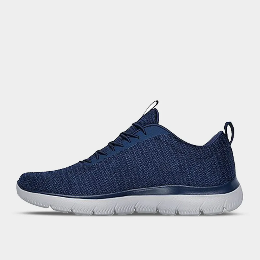 Skechers Mens Summits Sneaker Navy/grey _ 182861 _ Navy