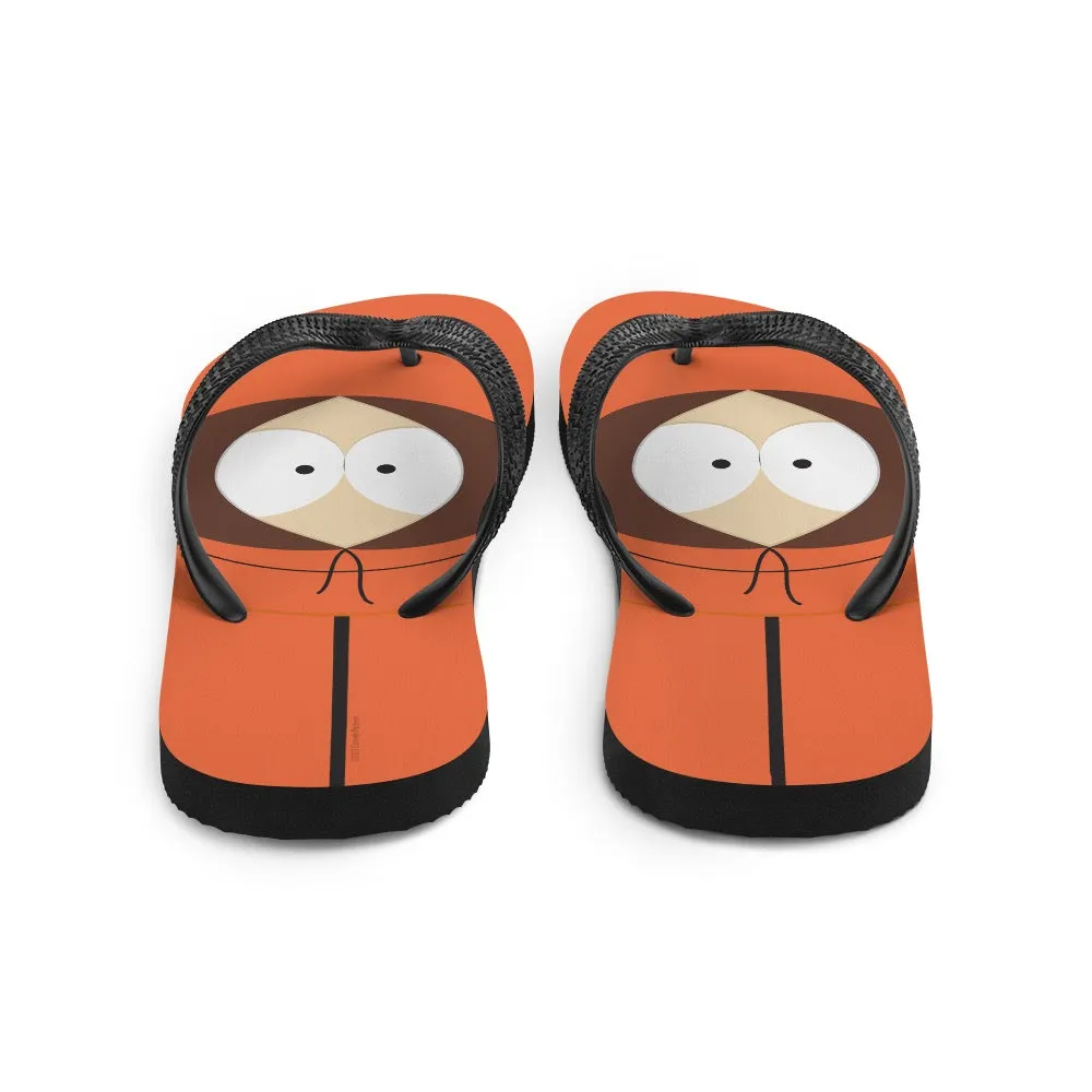 South Park Kenny Big Face Flip Flops