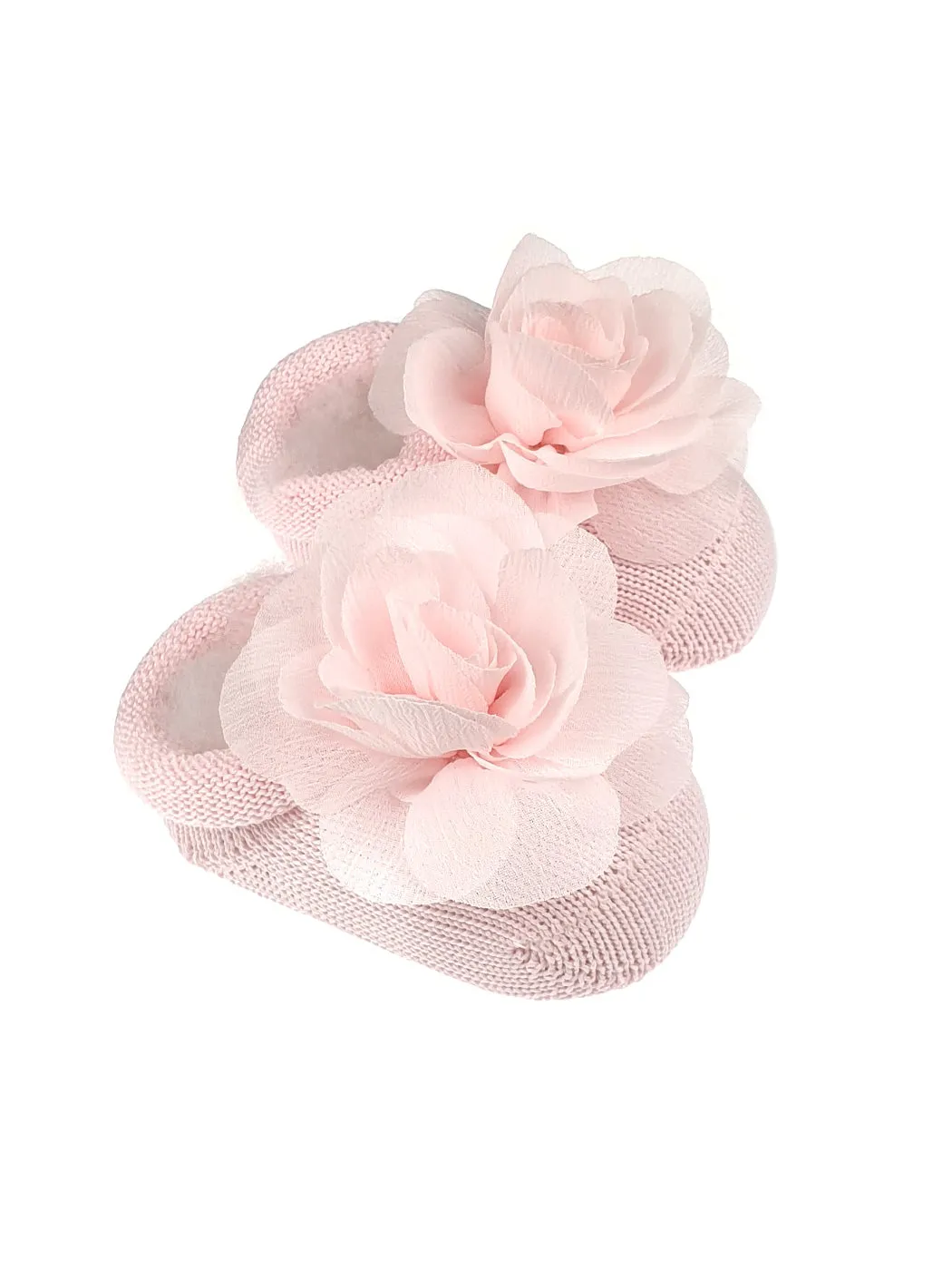 STORY LORIS - Pink Booties & Headband set for baby-21171