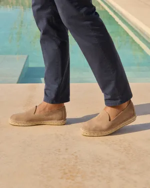Suede Espadrilles - W19C0 - Hamptons Vintage Taupe