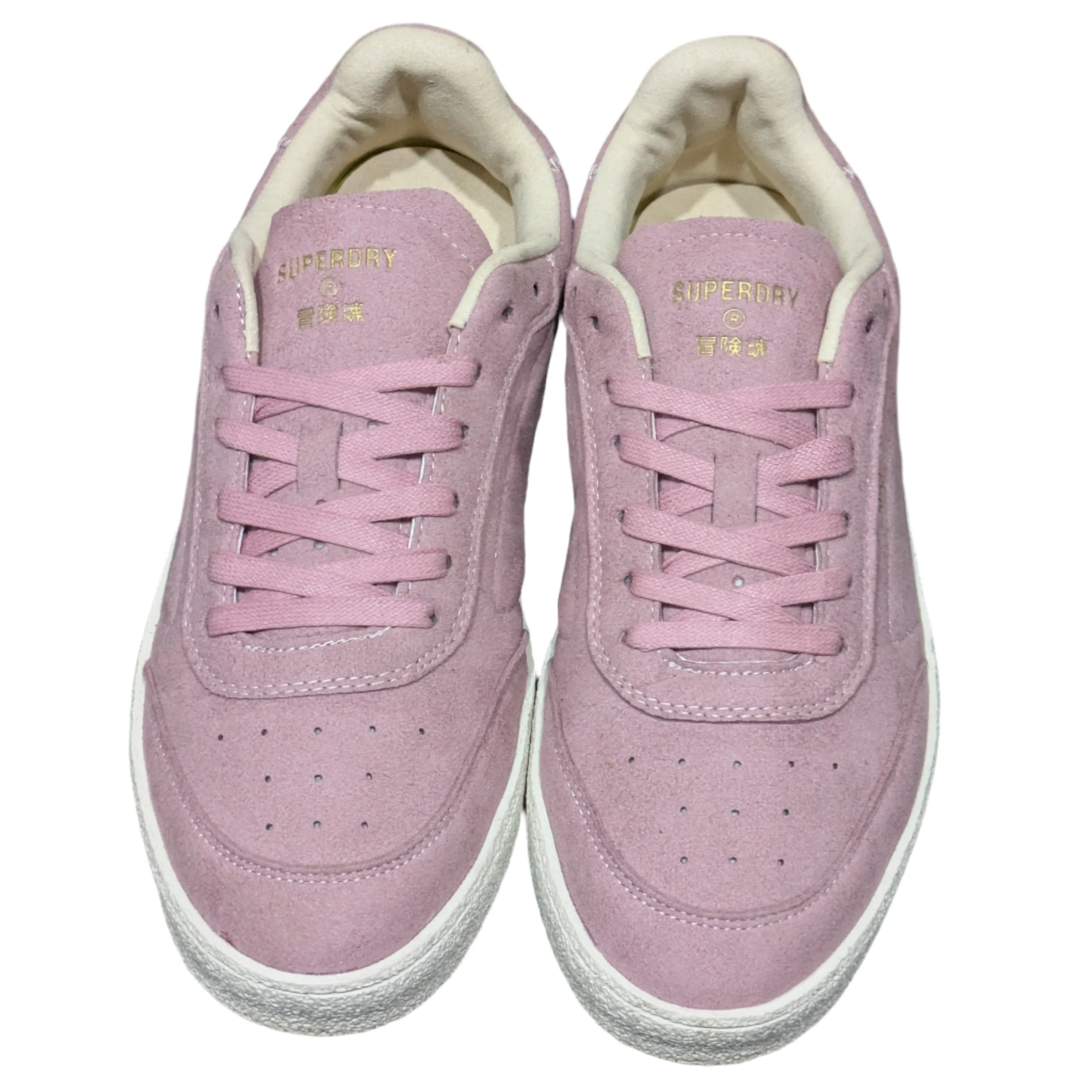 Superdry Women's Low-Top Sneakers – Soft Pink Size UK 7 / EU 40 / US 9