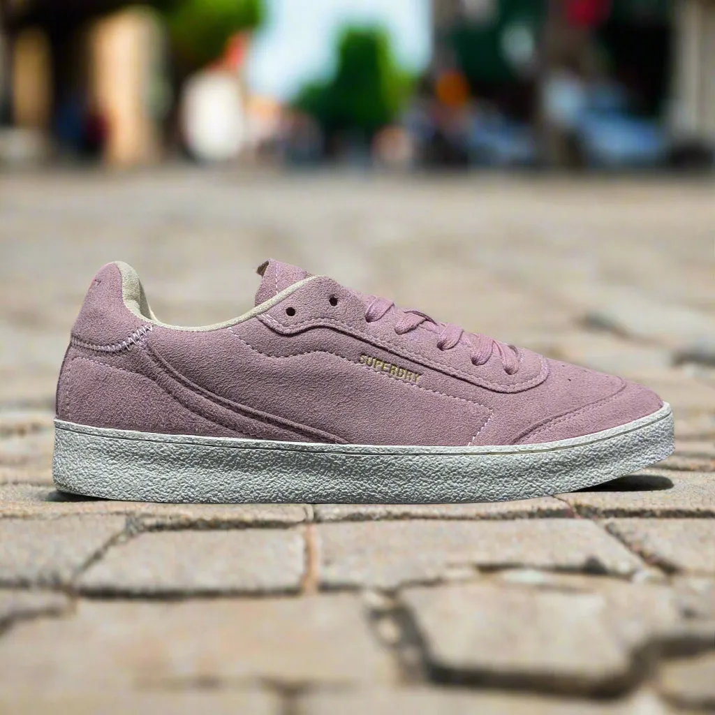 Superdry Women's Low-Top Sneakers – Soft Pink Size UK 7 / EU 40 / US 9
