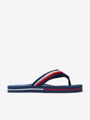 Tommy Hilfiger Boys Logo Print Flip Flops