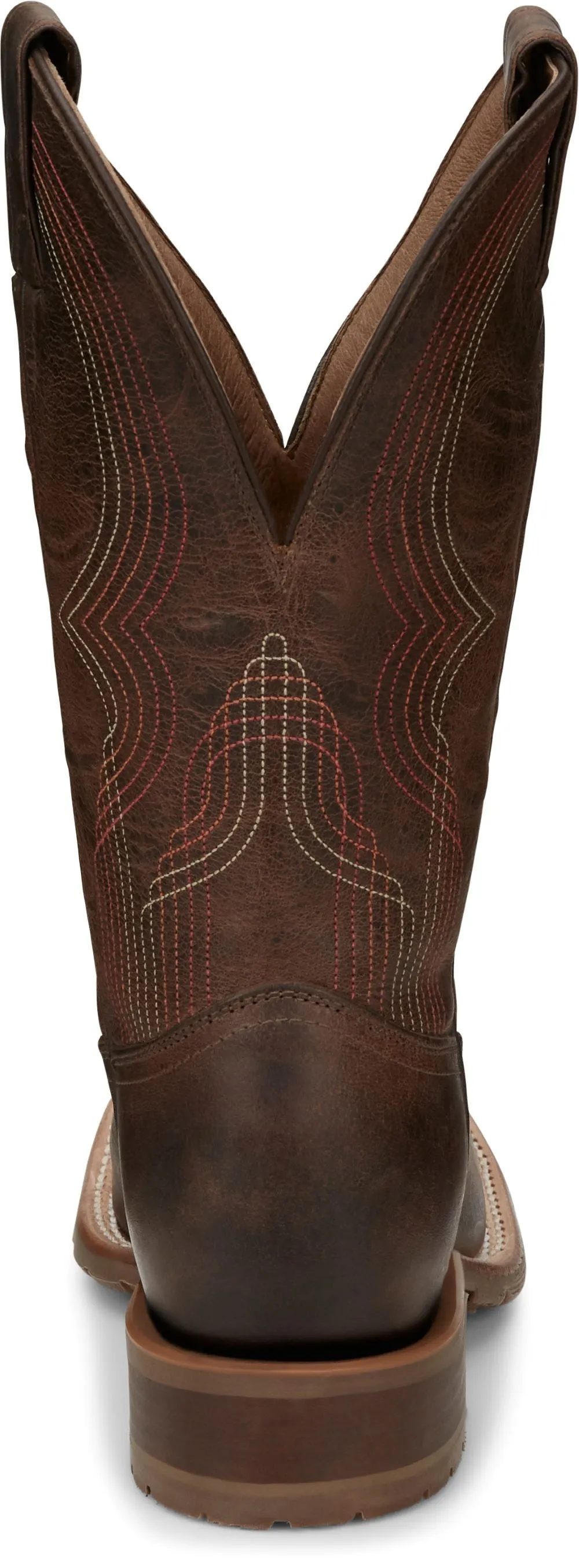 'Tony Lama' Women's 11" Delaney Western Square Toe - Brown