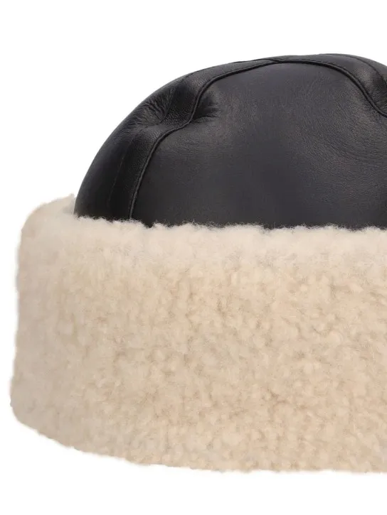 Toteme   Shearling winter hat 