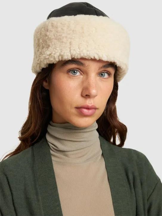 Toteme   Shearling winter hat 