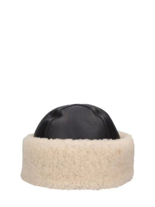 Toteme   Shearling winter hat 