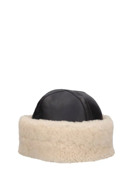 Toteme   Shearling winter hat 