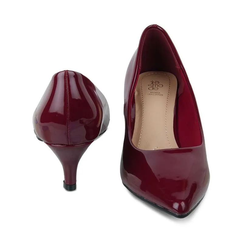 tresmode 239-JERSE Wine Women Pumps EU/38 UK/5