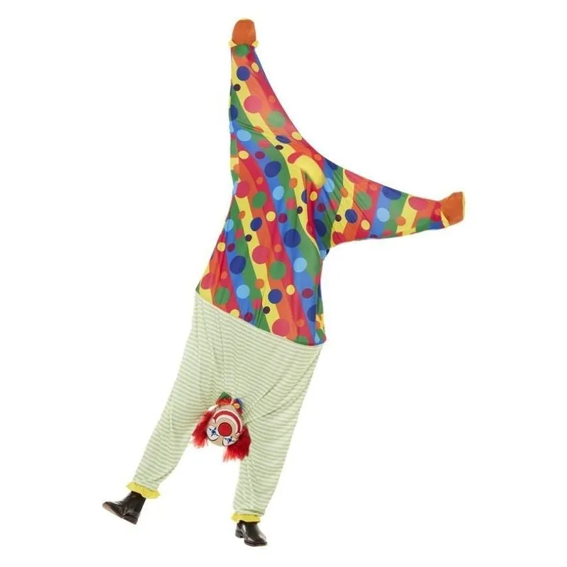 Upside Down Clown Costume Multicoloured
