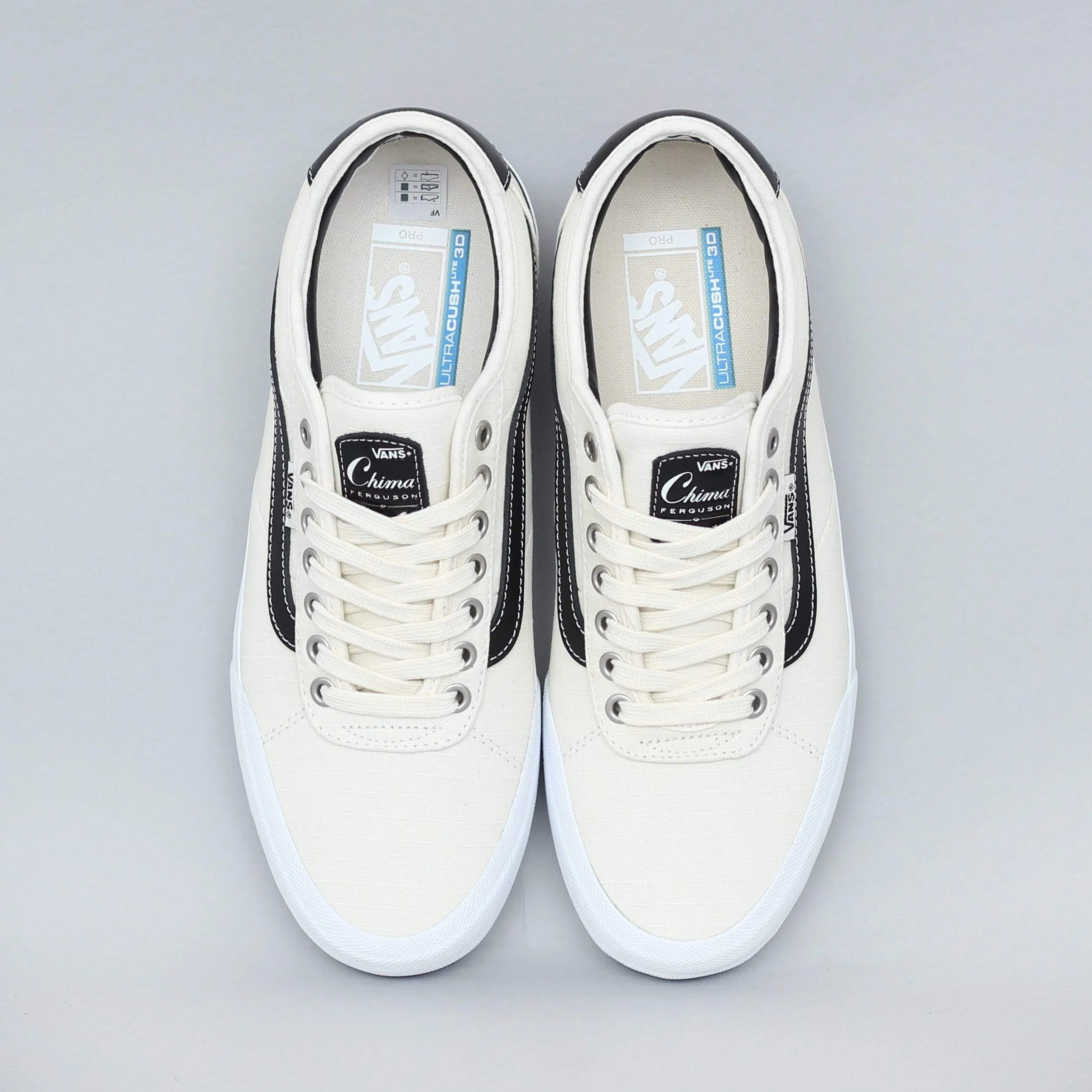 Vans Chima Pro 2 Shoes (Covert) Marshmallow / Black