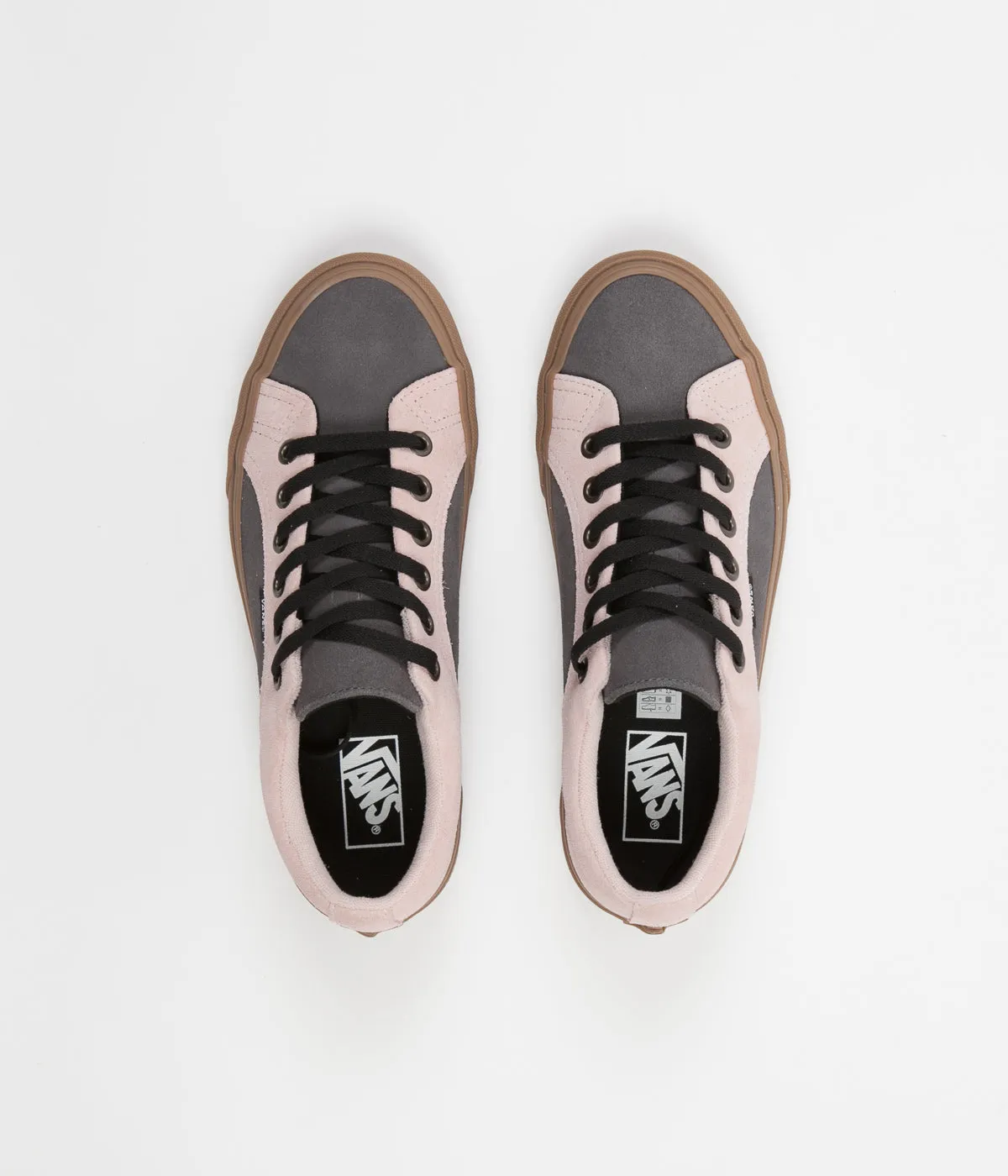 Vans Lampin Suede Shoes - Sepia Rose / Pewter