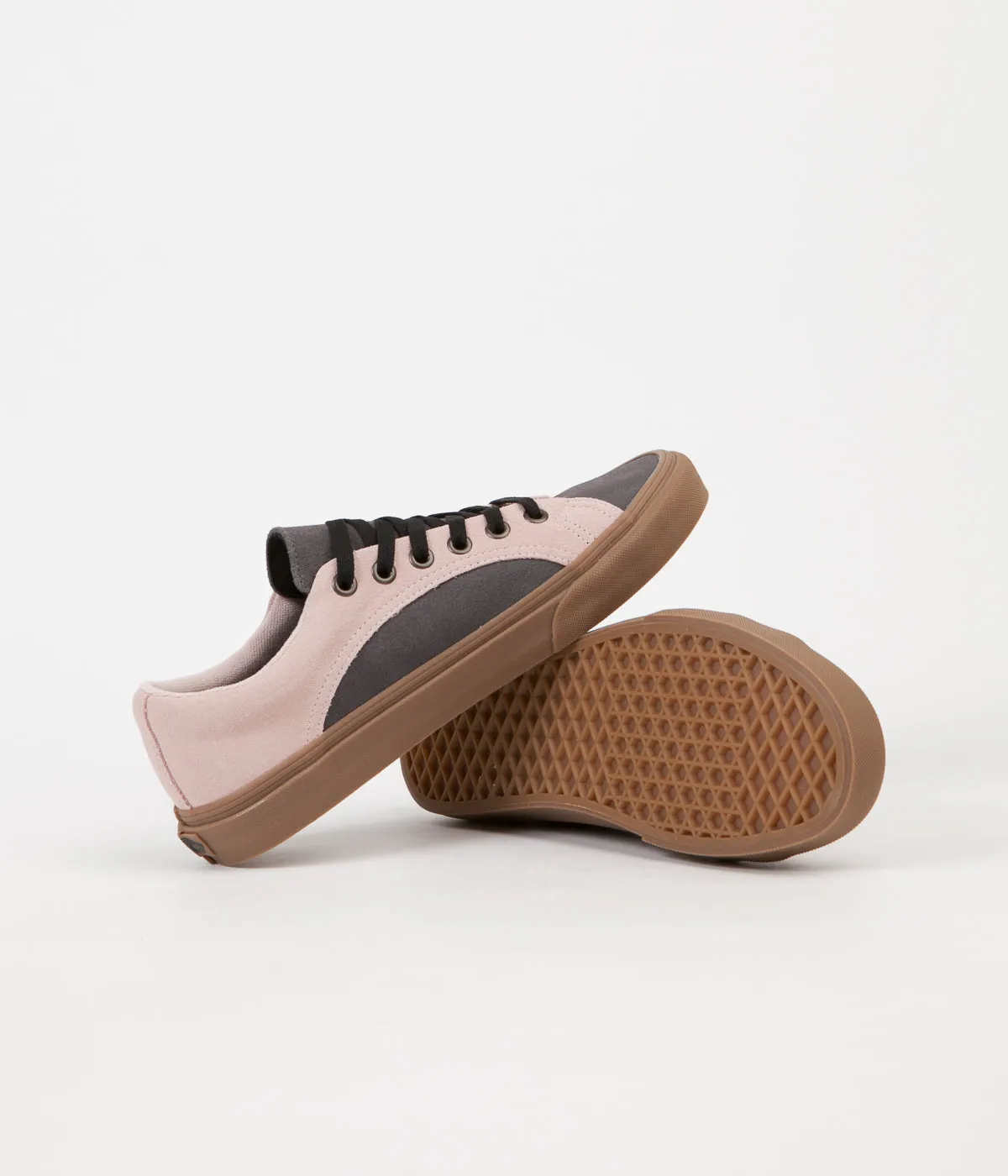 Vans Lampin Suede Shoes - Sepia Rose / Pewter