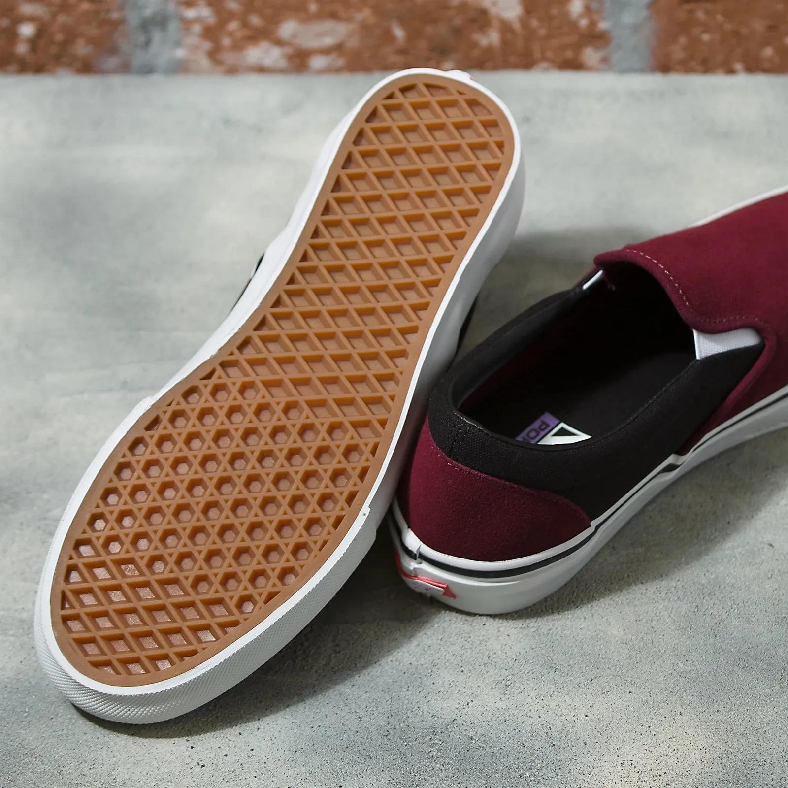 Vans Skate Slip-On Port/Black