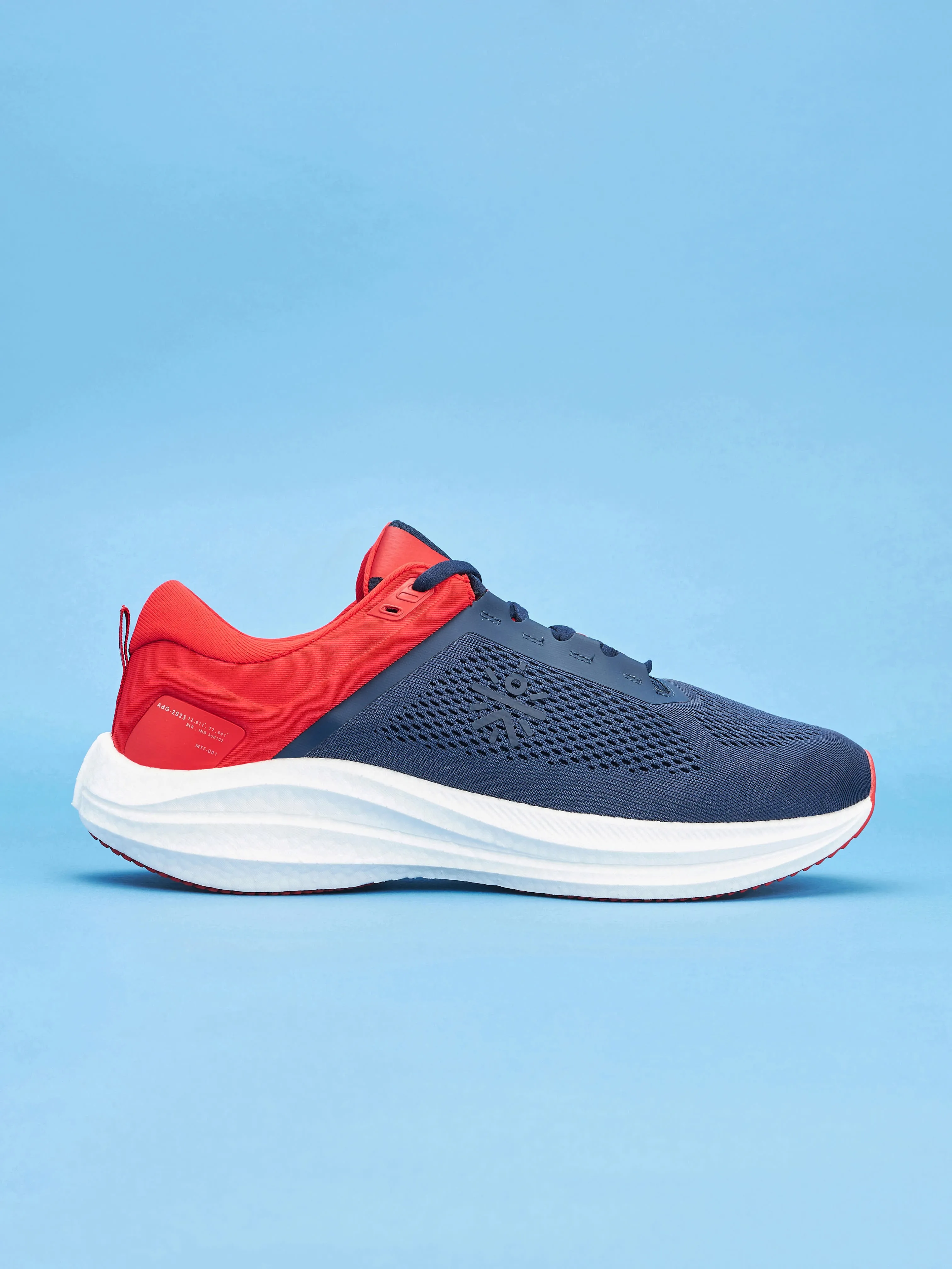 Versa Pulse Men Running Shoes - Navy/Red