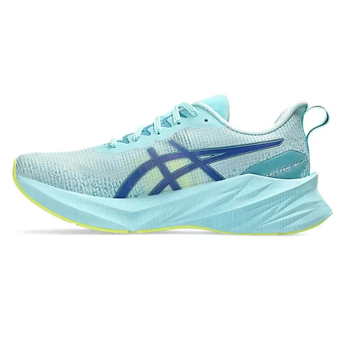 Womens ASICS Novablast 3 LE - Aquamarine / Palace Purple