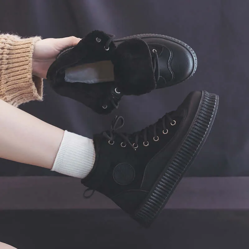 Women's Faux-Shearling Lined Winter Boots