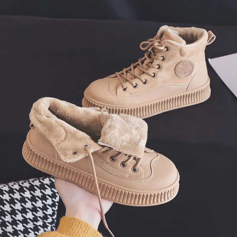 Women's Faux-Shearling Lined Winter Boots