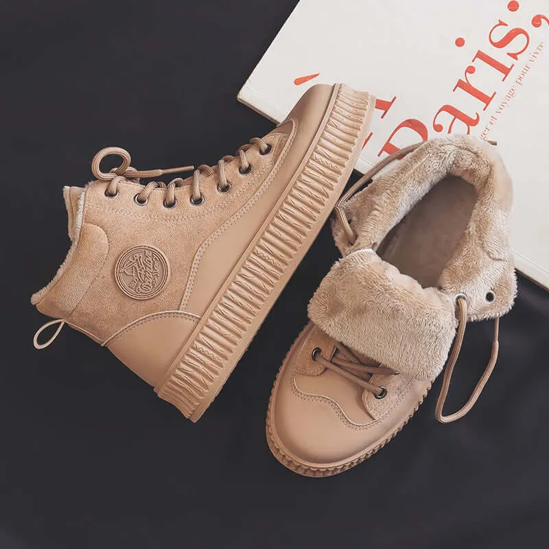 Women's Faux-Shearling Lined Winter Boots