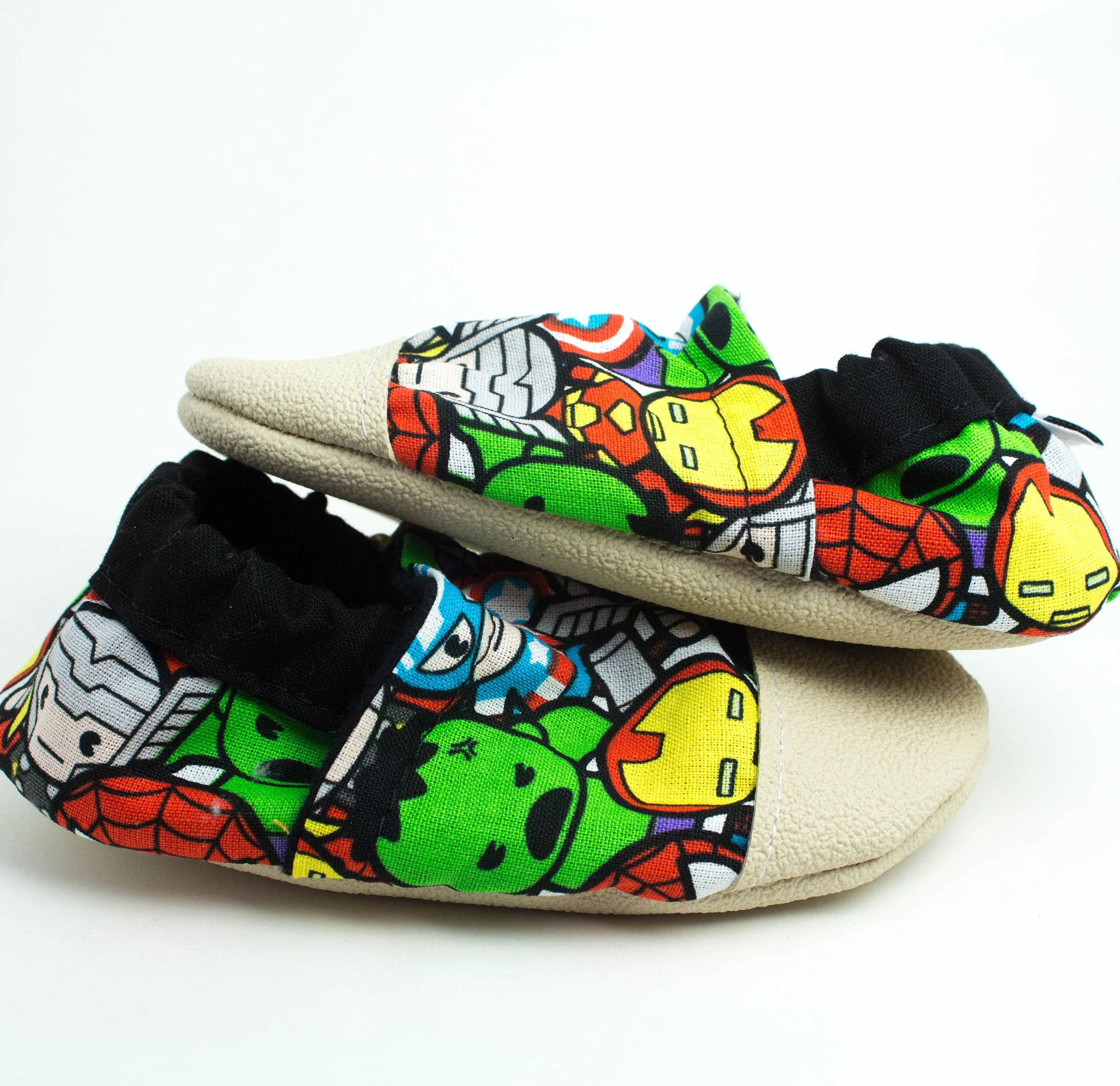 Yeti Feet & Company - Non-Slip Avengers Baby Moccs